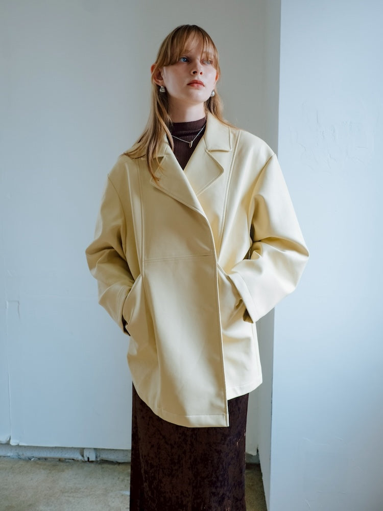 ジャケット・アウター THETOE Paddington 2way Jacket beige S 2way Collar Over Jacket｜2ウェイオーバージャケット – MARTE