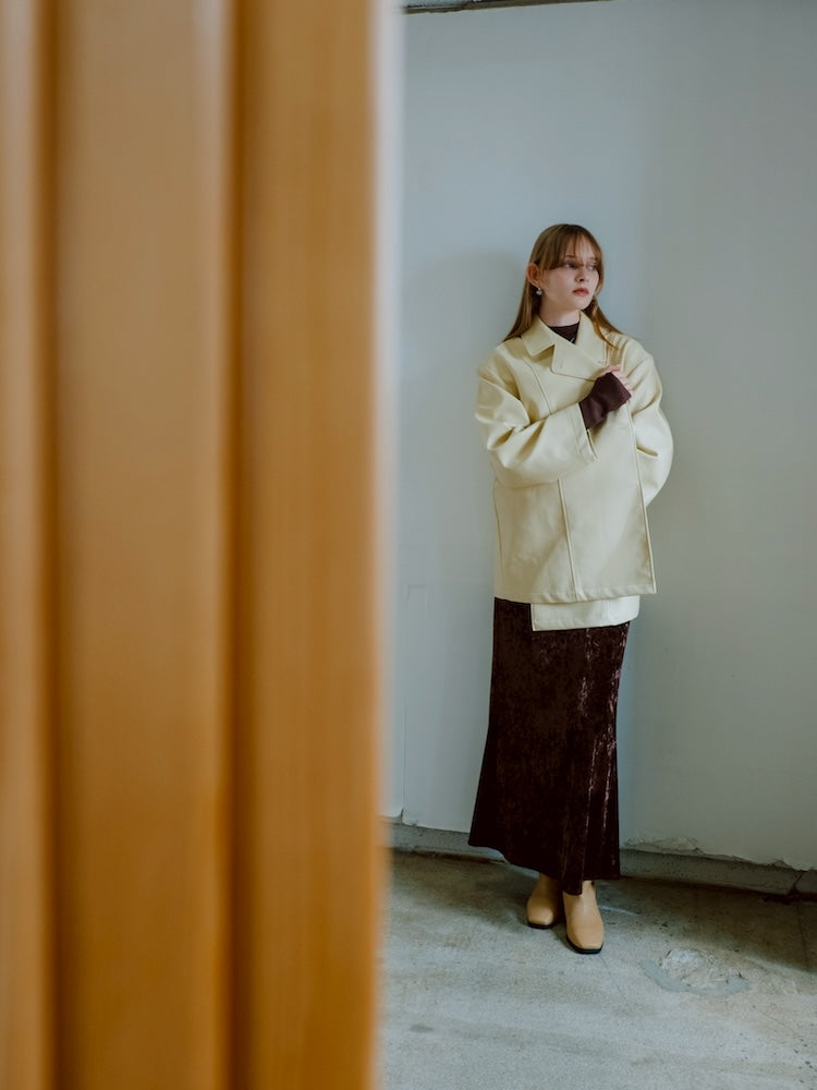【9月18日(木) 12:00予約販売開始】2way Collar Over Jacket