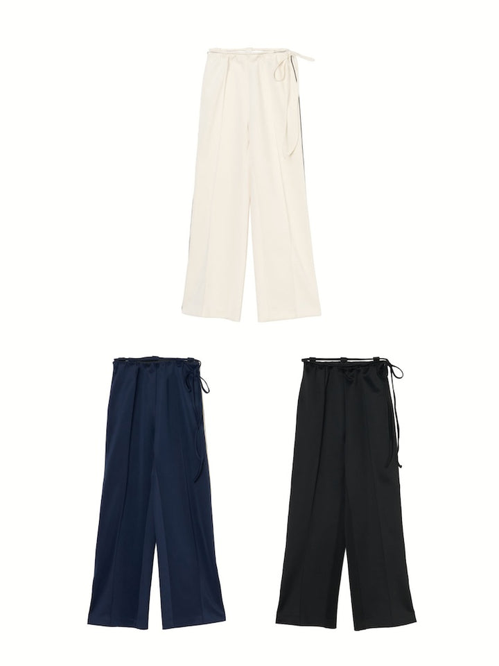 Quiet Drawstring Jersey Pants