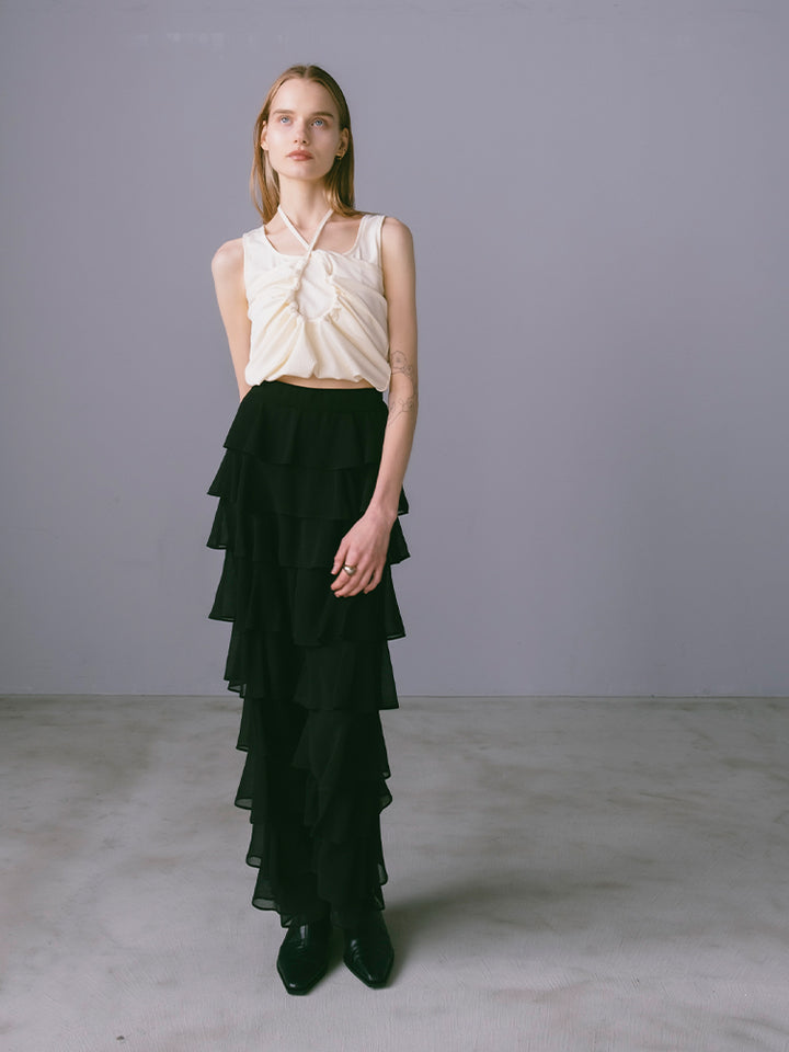 モデル身長：167cm / カラー：Black