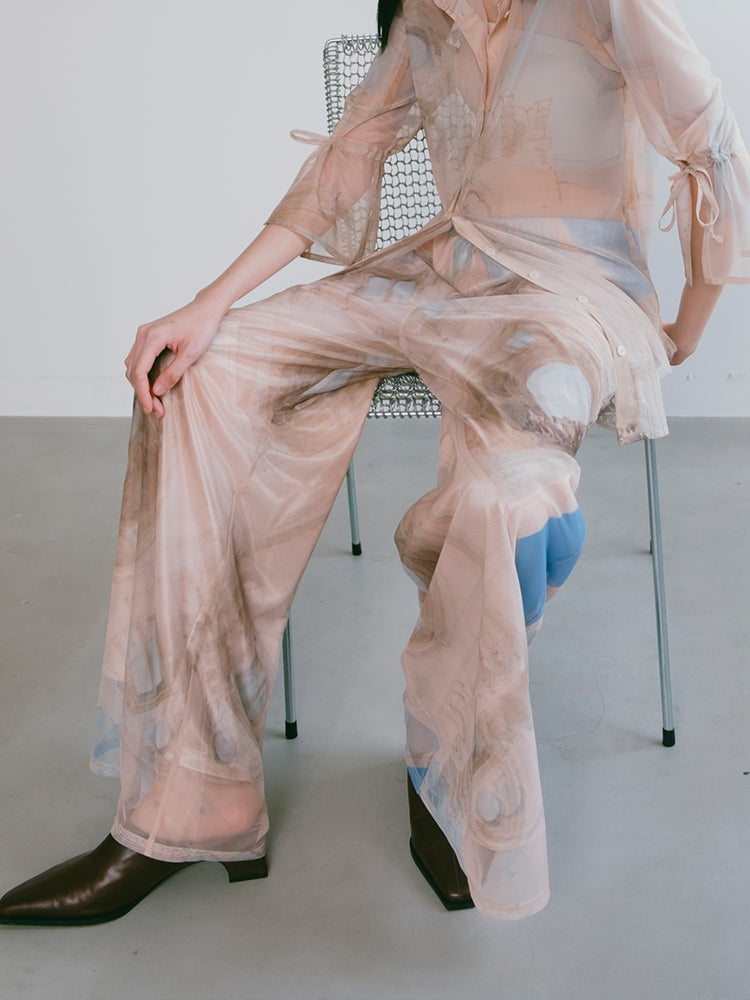 モデル身長：172cm / カラー：01 Church ※サンプル着用。丈が3cm短くなります。