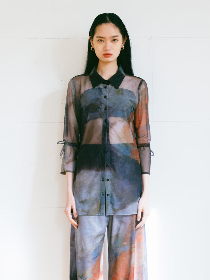 モデル身長：172cm / カラー：02 Fleurs