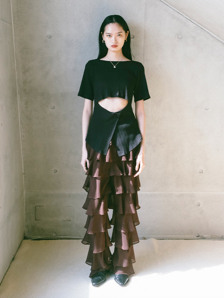 モデル身長：172cm / カラー：Brown