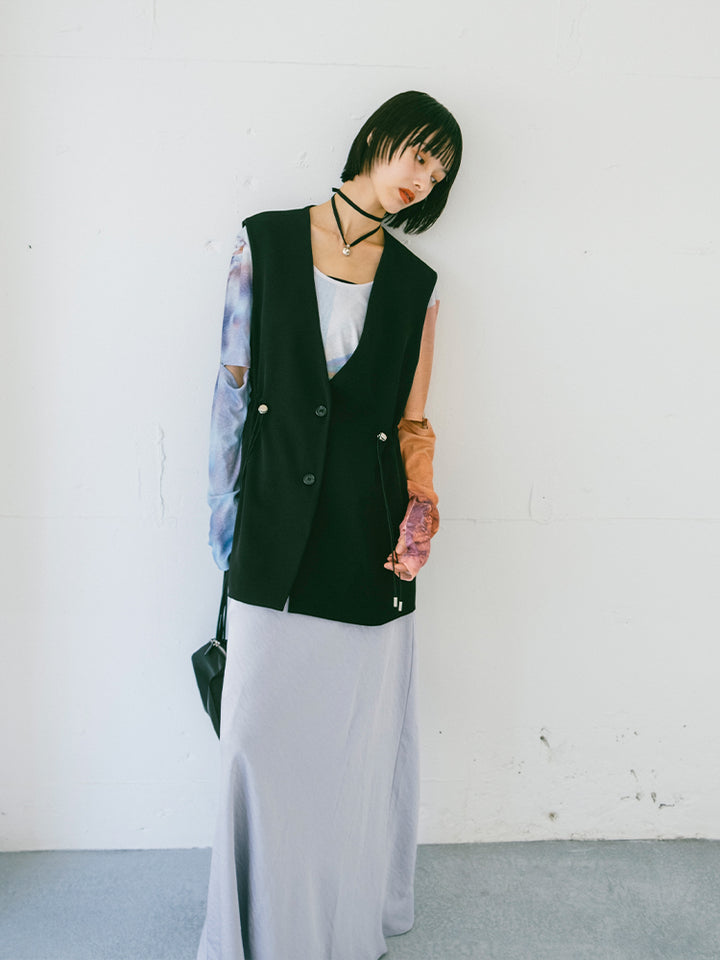 モデル身長：166cm / カラー：Black