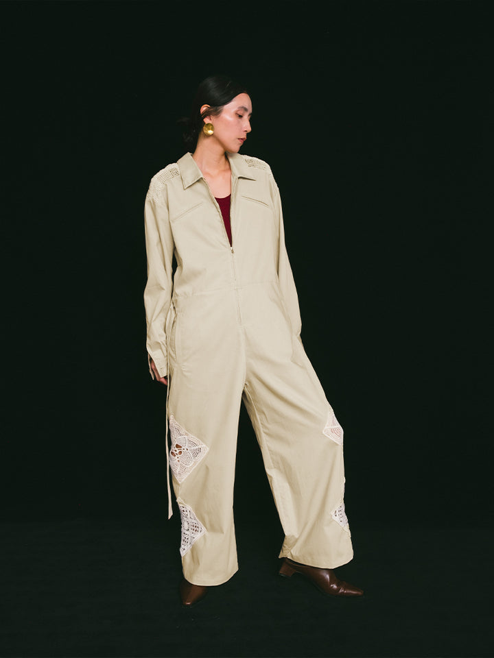 モデル身長：163cm / カラー：Beige