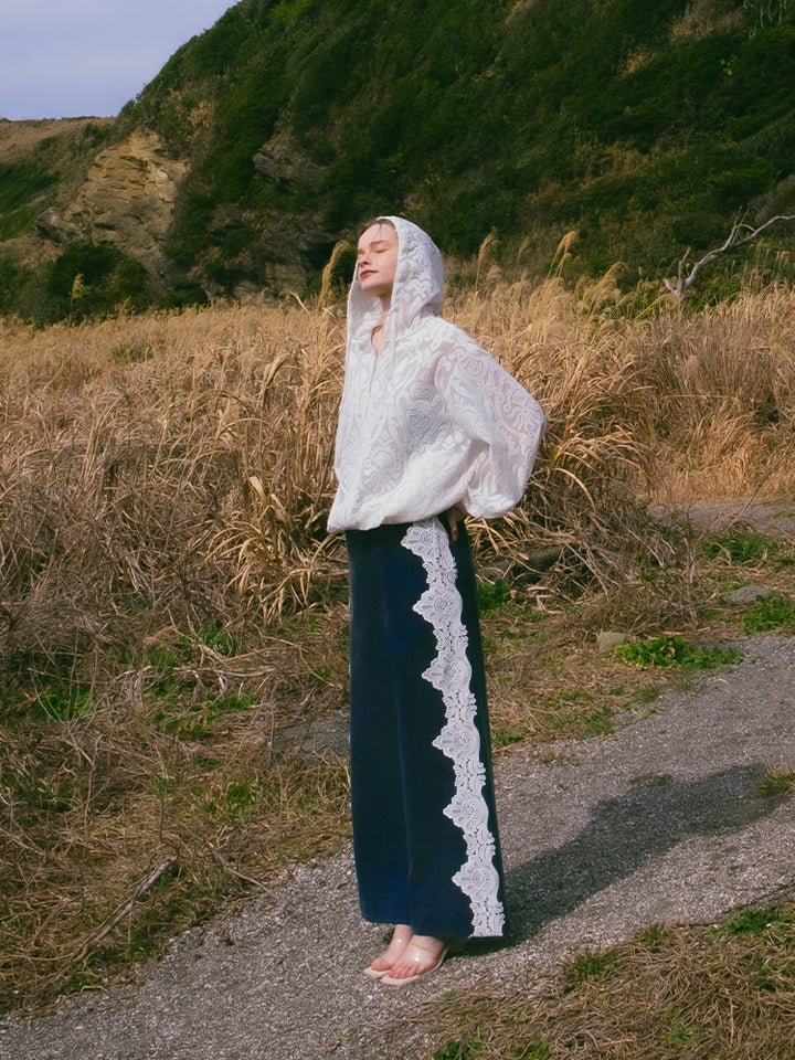 モデル身長：174cm / カラー：Blue