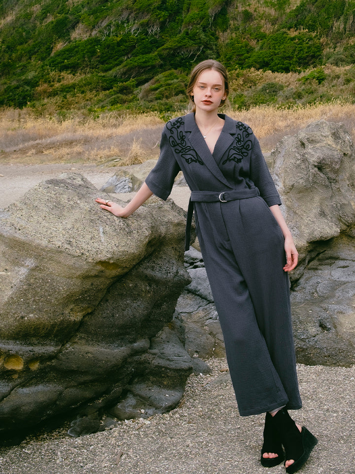 モデル身長：174cm / カラー：GrayBlue