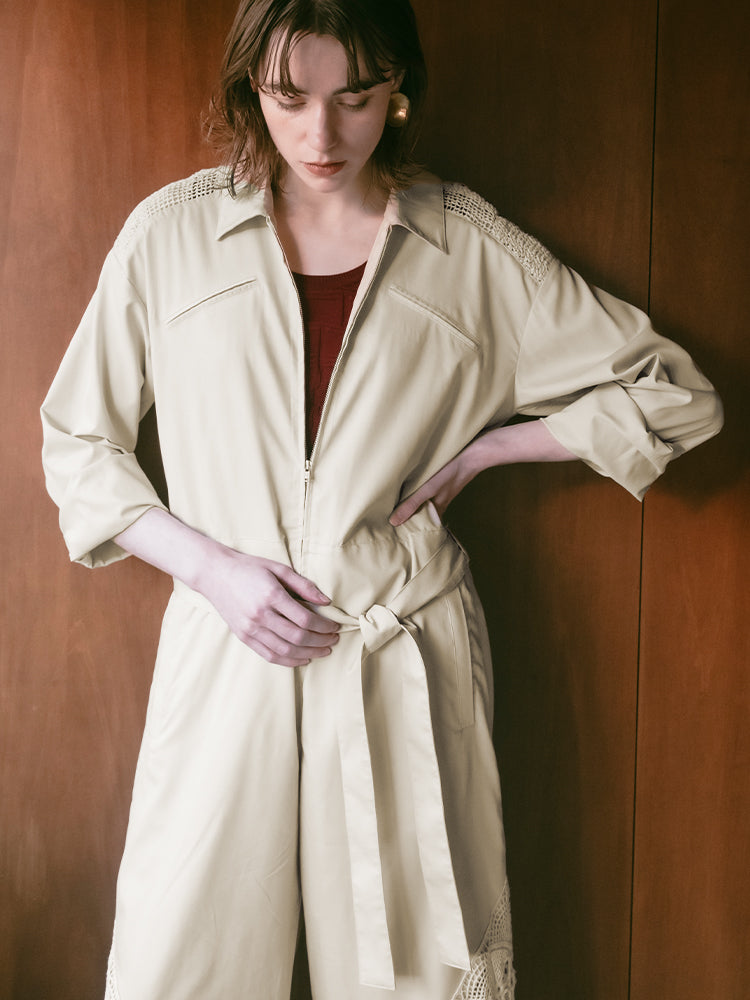 モデル身長：170cm / カラー：Beige