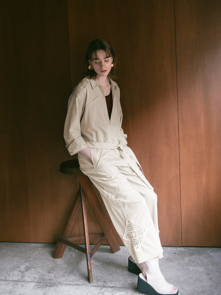 モデル身長：170cm / カラー：Beige