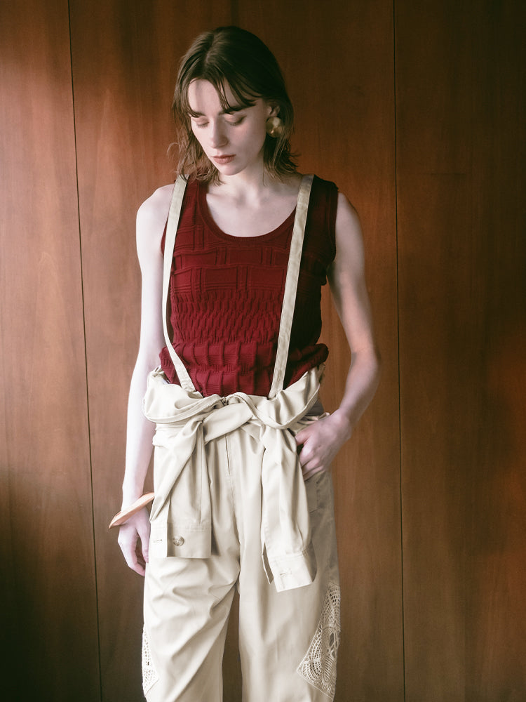 モデル身長：170cm / カラー：Beige