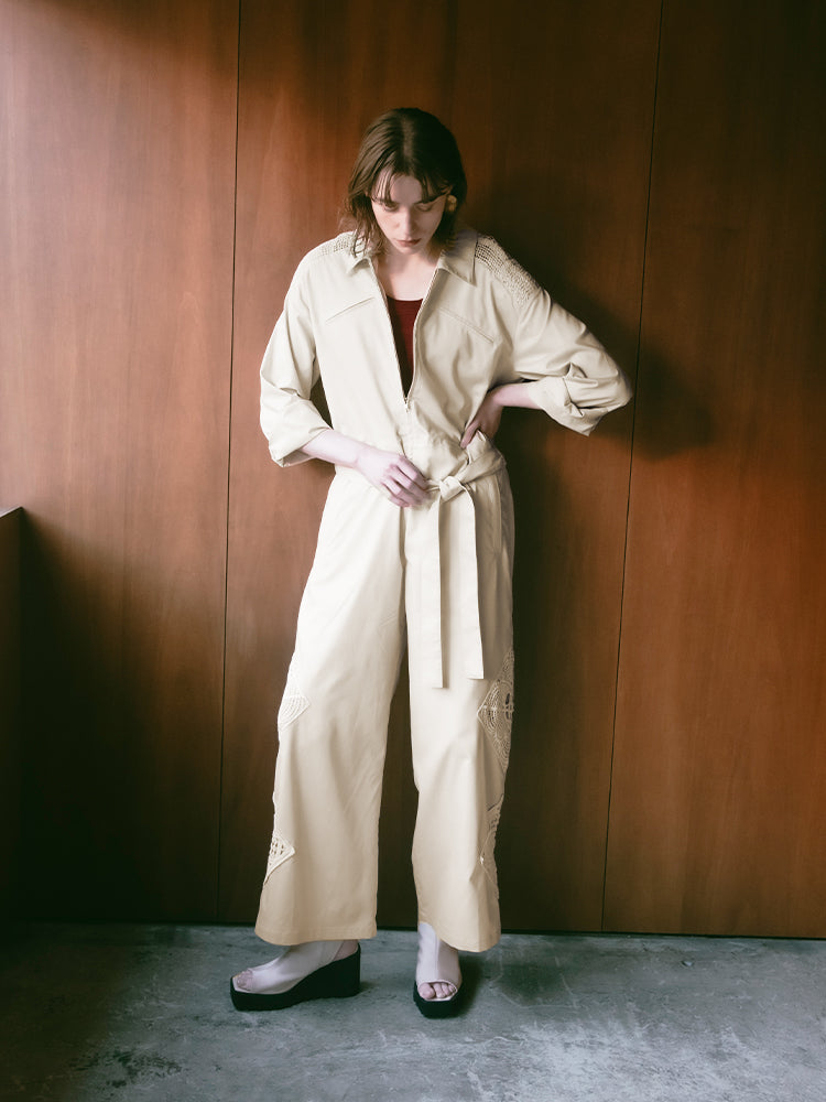 モデル身長：170cm / カラー：Beige