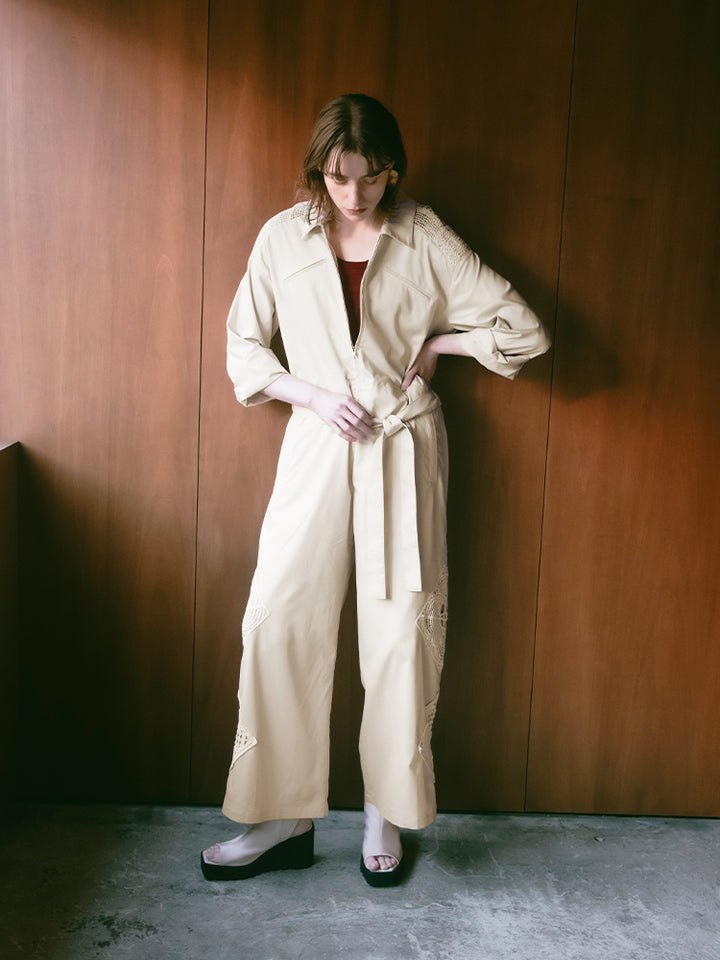 モデル身長：170cm / カラー：Beige