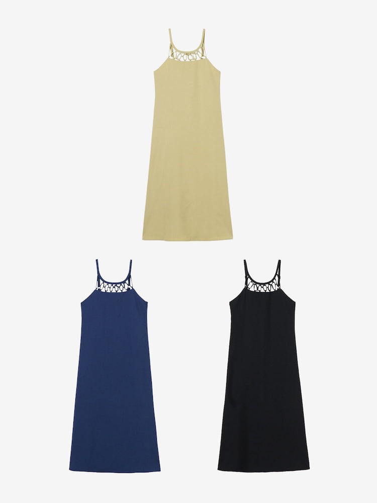 【6月20日(土) 12:00販売開始】Cross Detail Dress