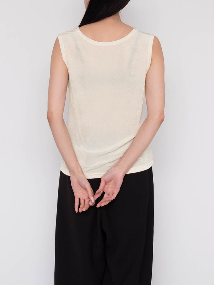 モデル身長：158cm / カラー：Ivory