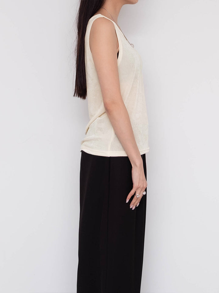 モデル身長：158cm / カラー：Ivory