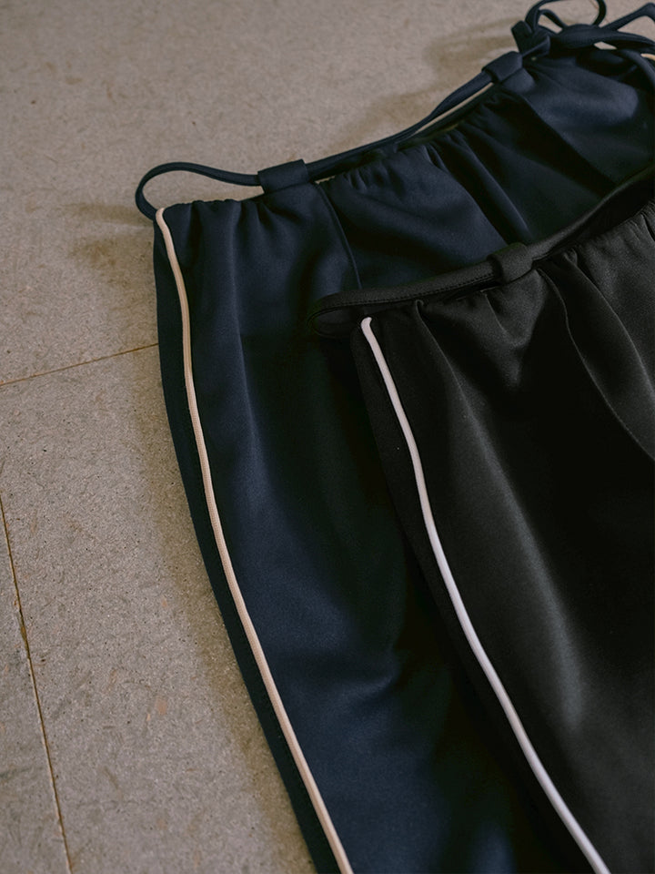 Quiet Drawstring Jersey Pants