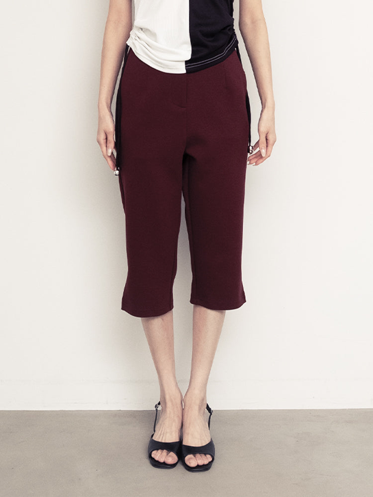 モデル身長：158cm / カラー：Bordeaux