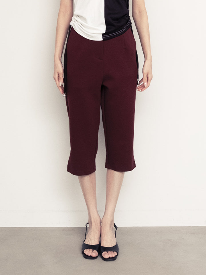 モデル身長：158cm / カラー：Bordeaux
