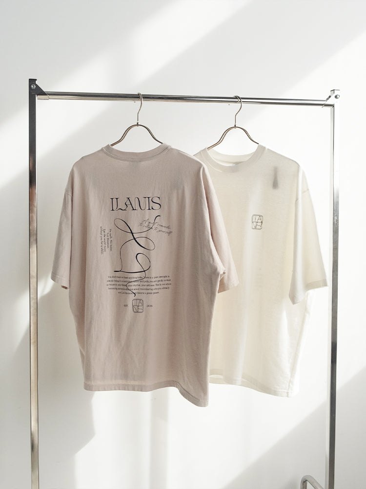 ILANIS Graphic Tee / F size