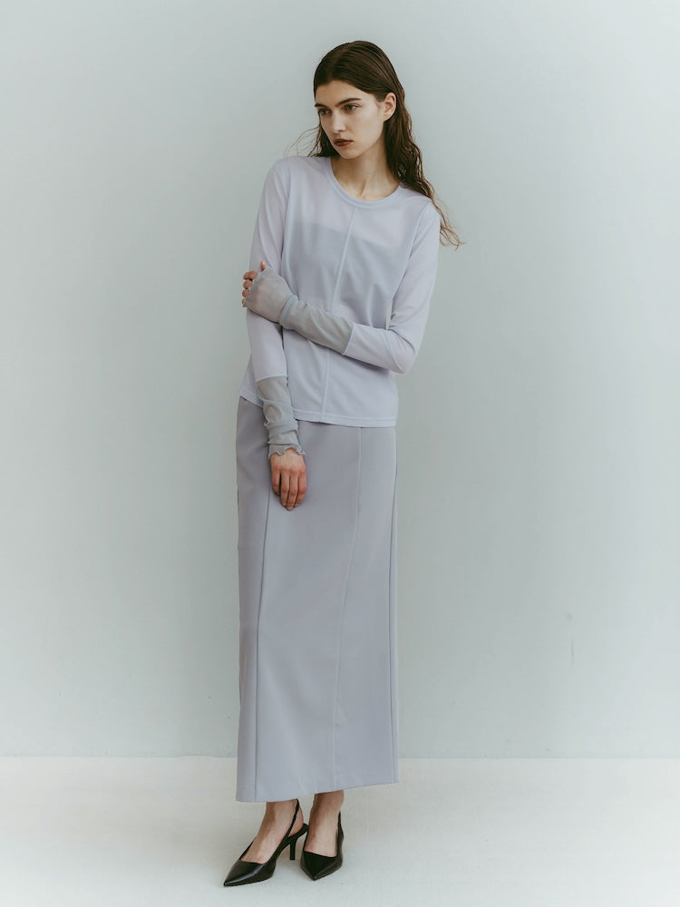 モデル身長：176cm / カラー：LightBlue