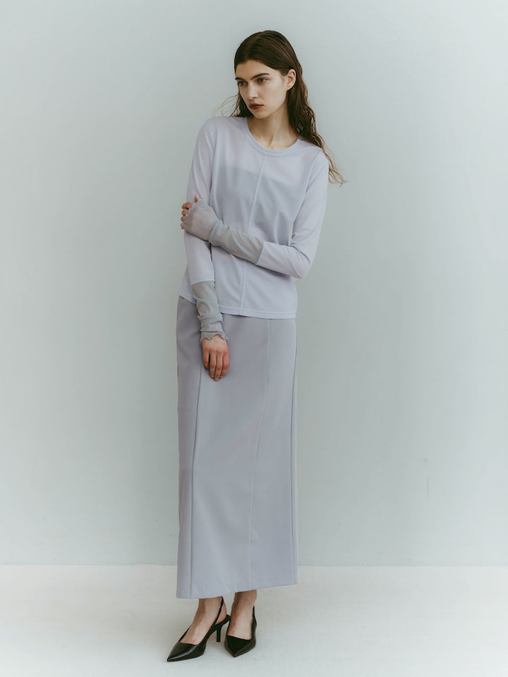 モデル身長：176cm / カラー：LightBlue
