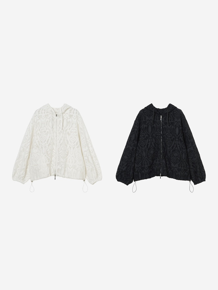 Mystic Flower Lace Hoodie