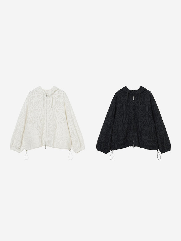 Mystic Flower Lace Hoodie