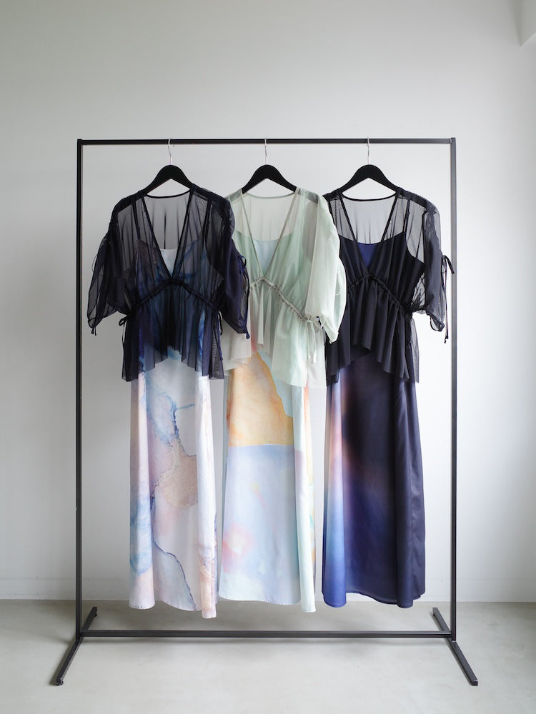 Art Print 2piece Dress｜アートプリントツーピースドレス – MARTE
