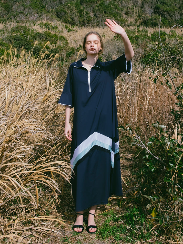 モデル身長：174cm / カラー：Navy