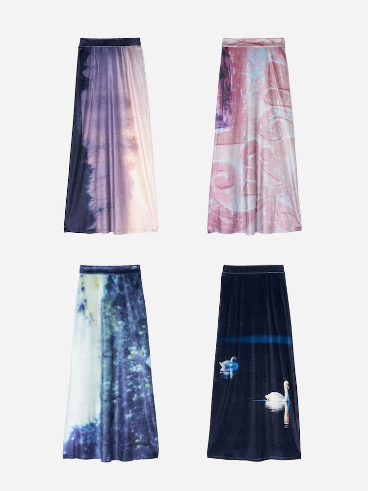 Landscape Art Skirt