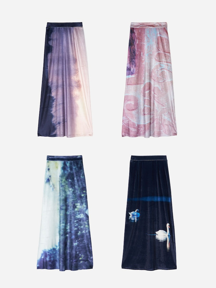 Landscape Art Skirt