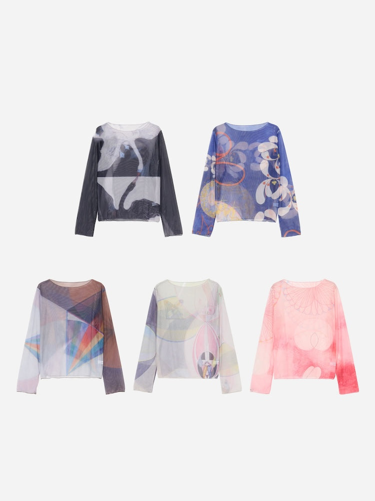 【7月中旬頃 発売開始】Sheer Top "Hilma af Klint"