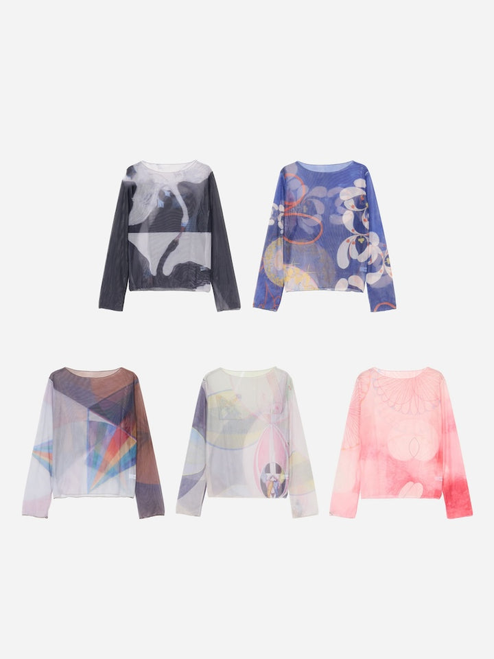 【7月中旬頃 発売開始】Sheer Top "Hilma af Klint"