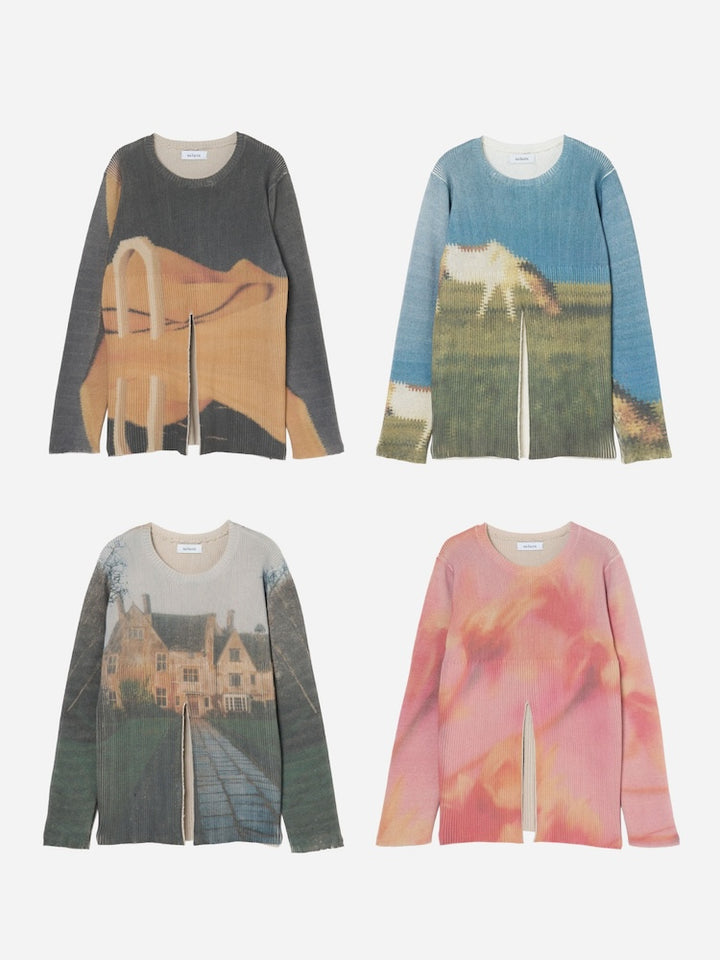 【10月3日(土) 12:00販売開始】Landscape Art Knit