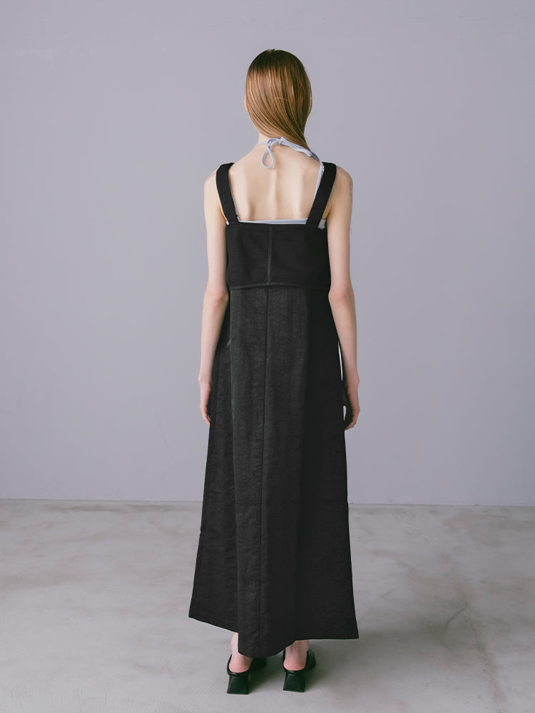 2piece Nylon Salopette｜2ピースナイロン素材サロペット – MARTE