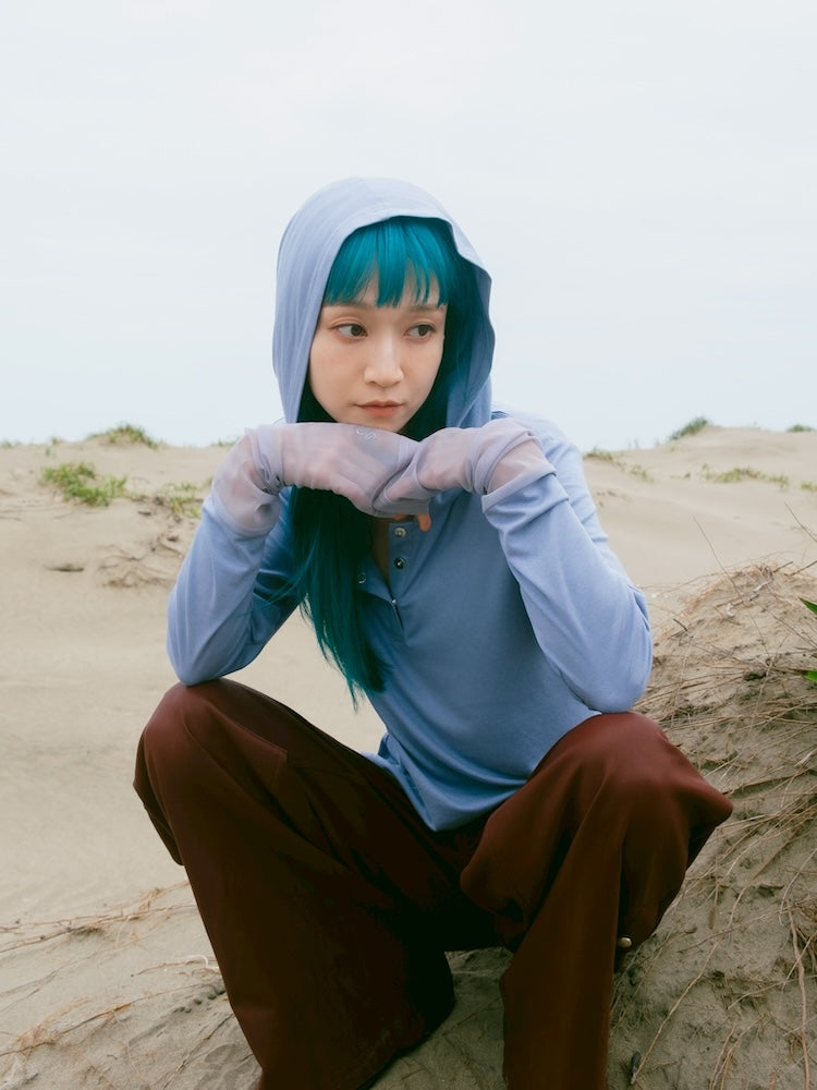 モデル身長：167cm / カラー：LightBlue