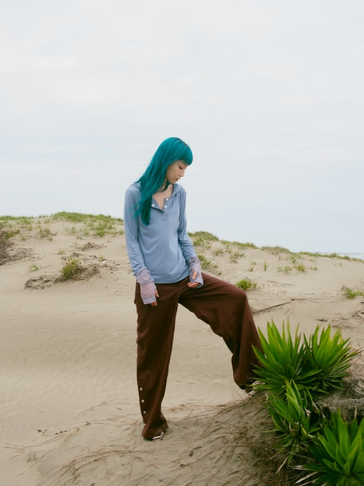 モデル身長：167cm / カラー：LightBlue