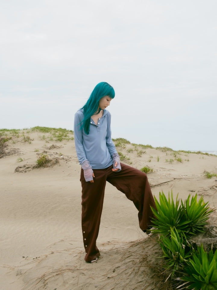 モデル身長：167cm / カラー：LightBlue