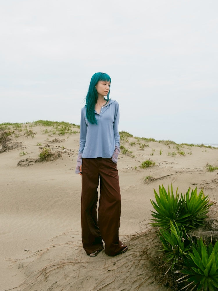 モデル身長：167cm / カラー：LightBlue