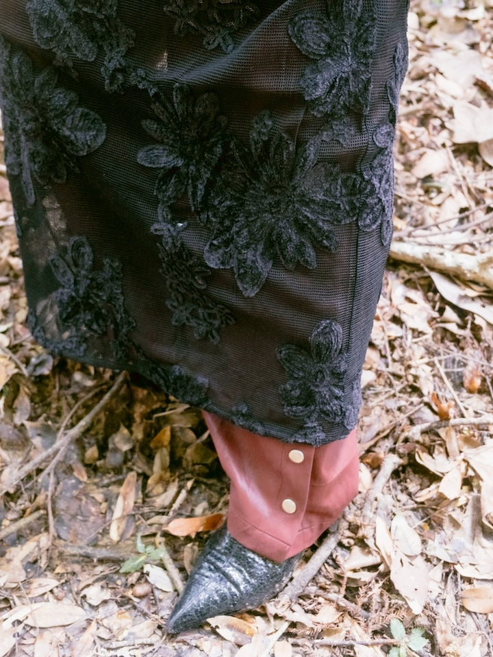 モデル身長：167cm / カラー：Black