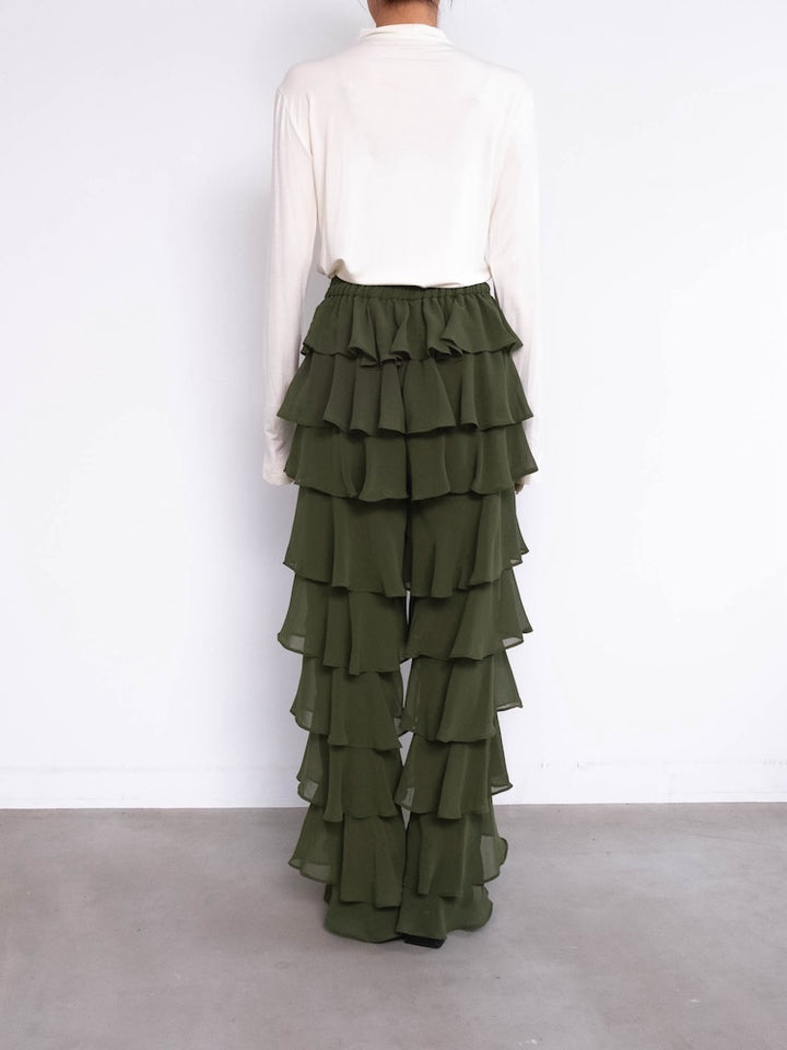 モデル身長：158cm / カラー：Khaki