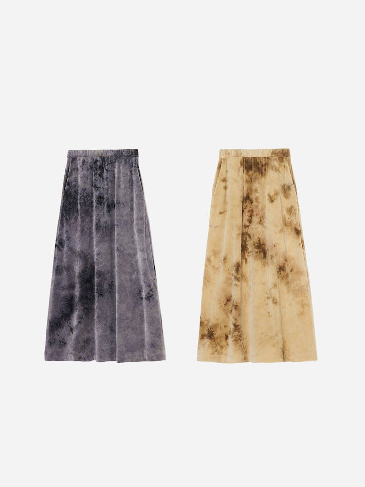 【10月17日(土) 12:00販売開始】Botanical Ice Dye Skirt