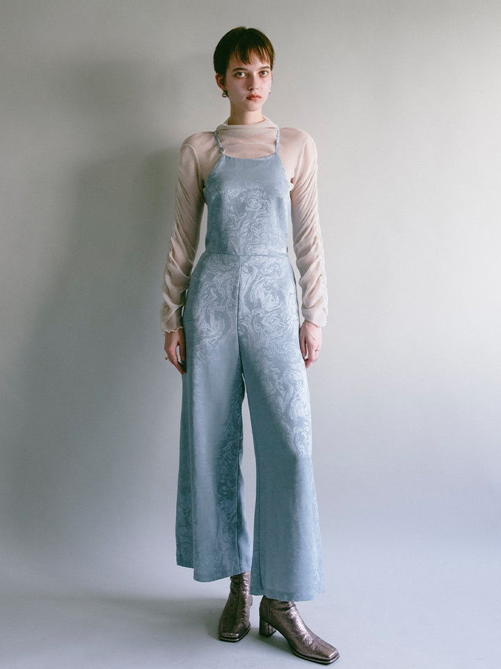 Satin Jacquard All In One