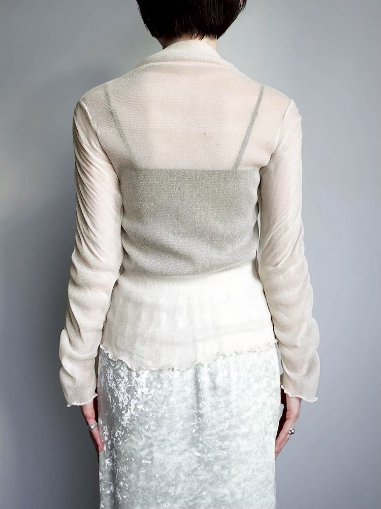 モデル身長：162cm / カラー：Ivory