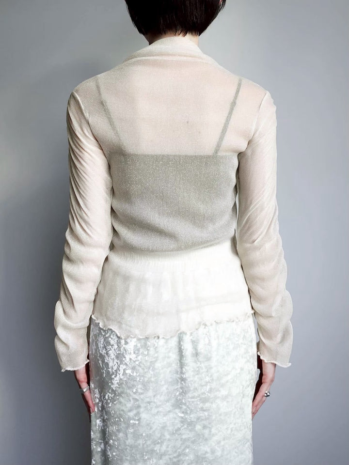 モデル身長：162cm / カラー：Ivory