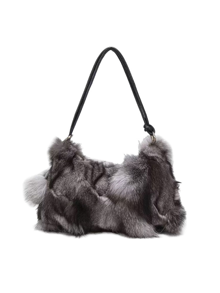 【10月3日(土) 12:00販売開始】Mix Faux Fur Bag