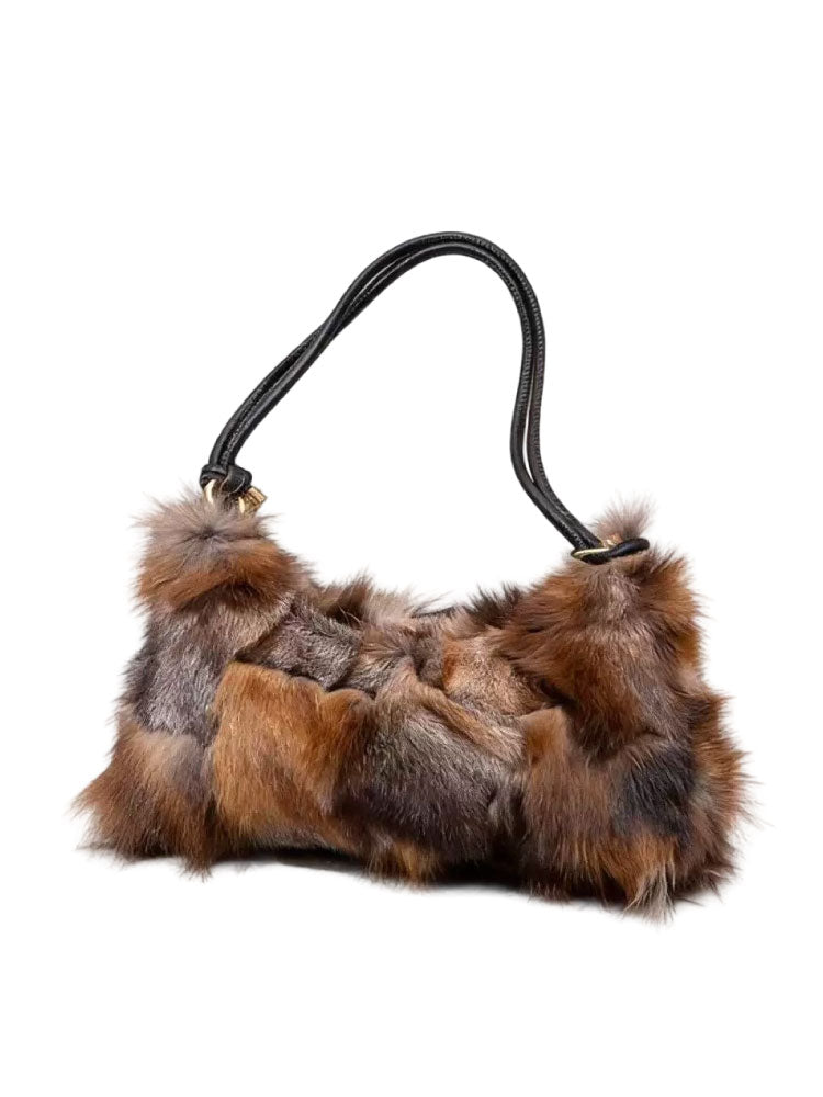 【10月3日(土) 12:00販売開始】Mix Faux Fur Bag