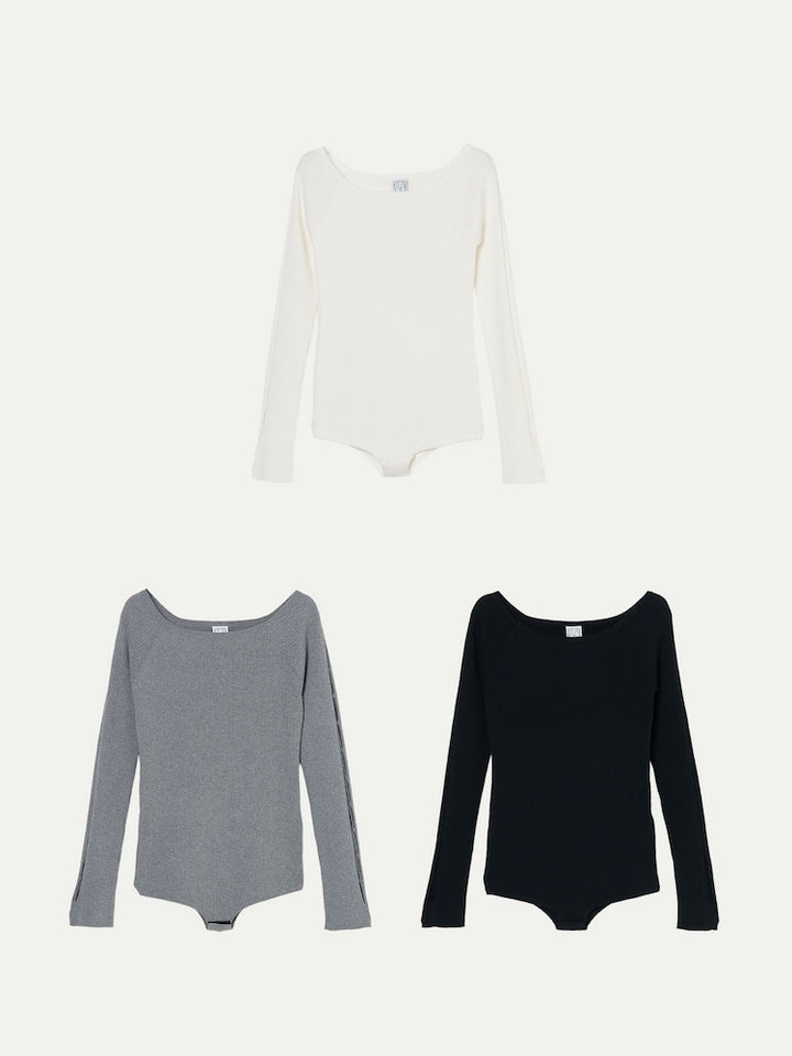 【10月3日(土) 12:00販売開始】Halo Knit Bodysuit