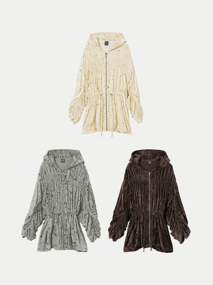 Botanical Dye Gather Blouson