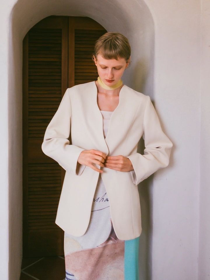 モデル身長：172cm / カラー：Cream 